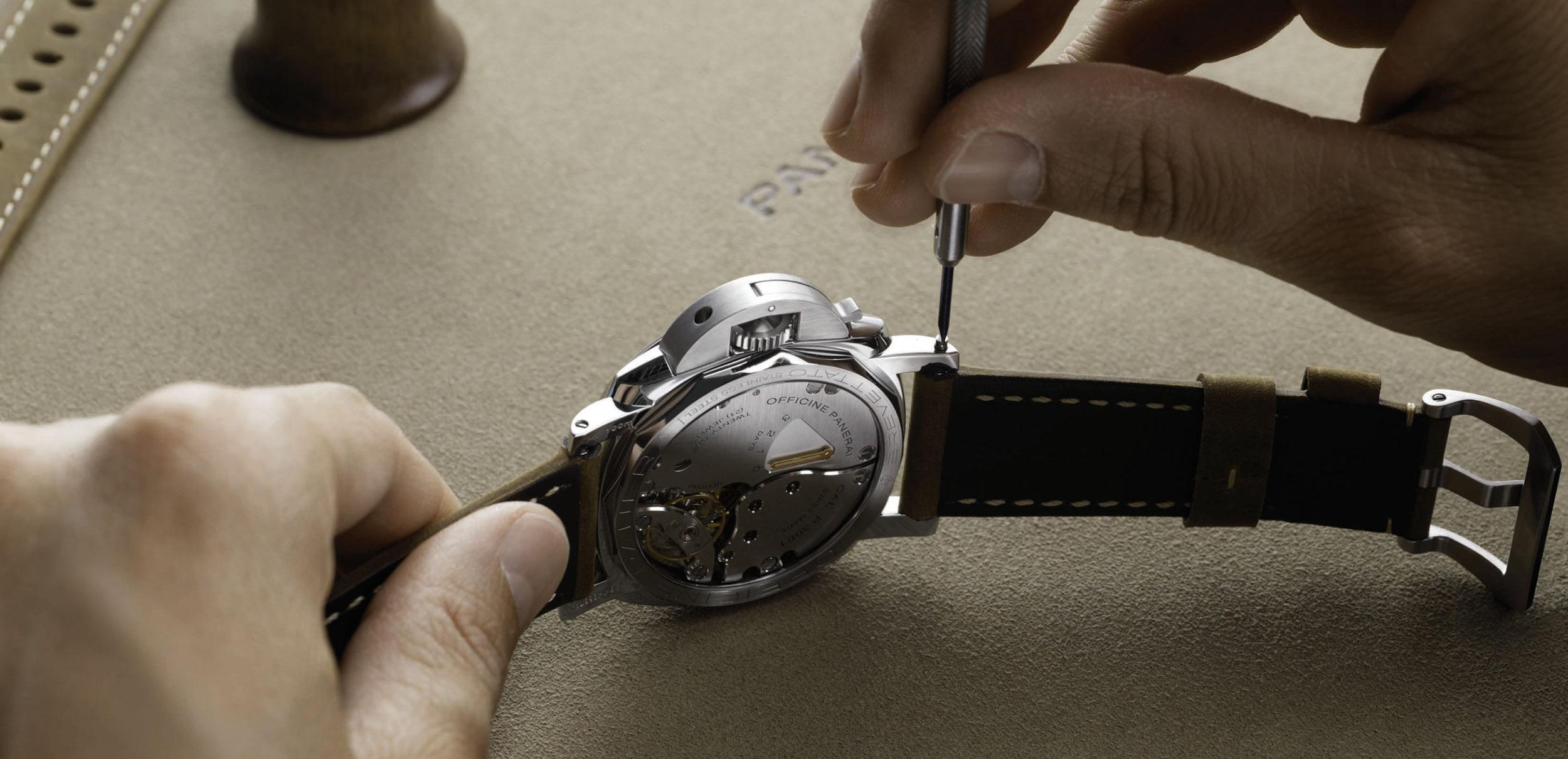 Panerai Luminor Repair Case | Complete Movement Service Restores Accuracy and Power Reserve