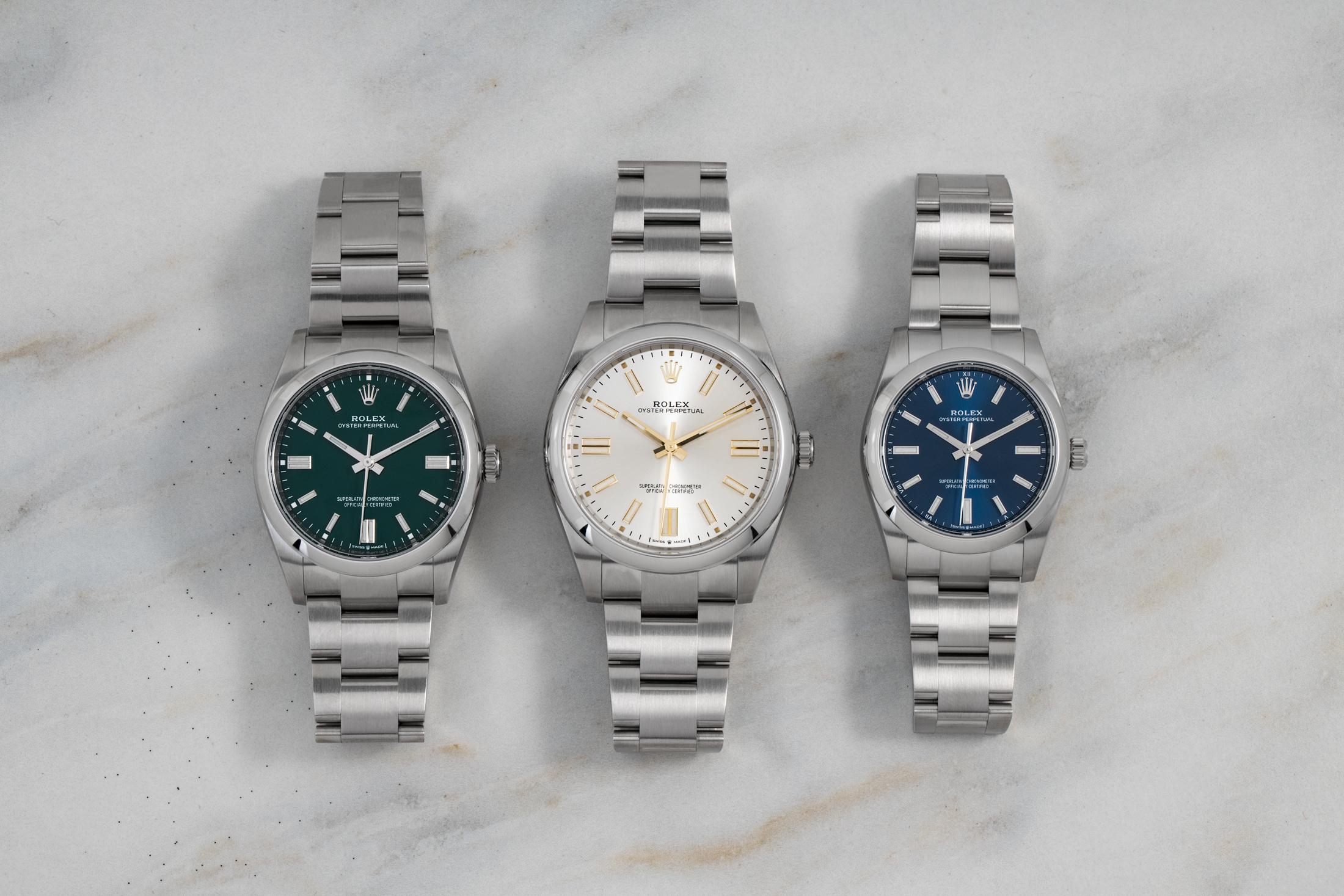 Rolex Expands the Oyster Perpetual Collection | Fresh Dial Colors Continue a Modern Classic